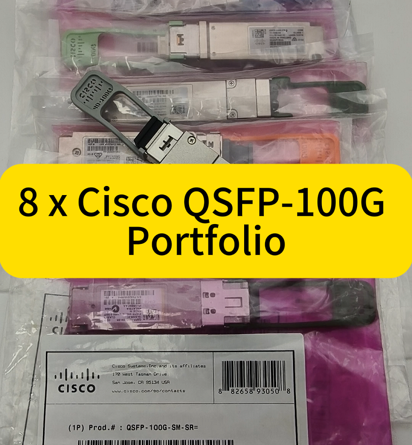 8 x Cisco QSFP-100G Transceivers Portfolio, How to choose?