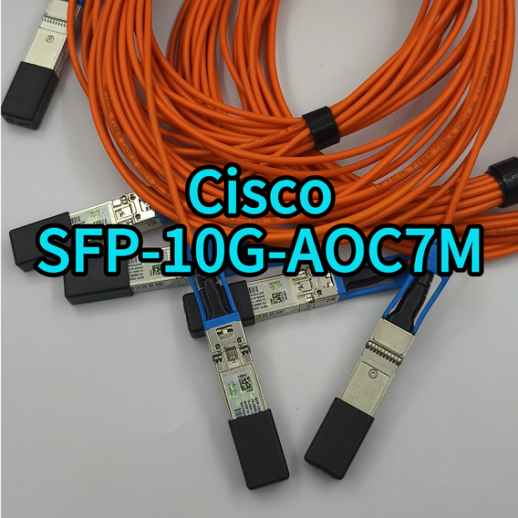 What is the Cisco SFP-10G-AOC7M cable?