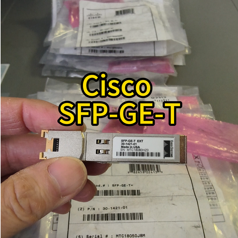 What is a Genuine Cisco SFP-GE-T Transceiver? 