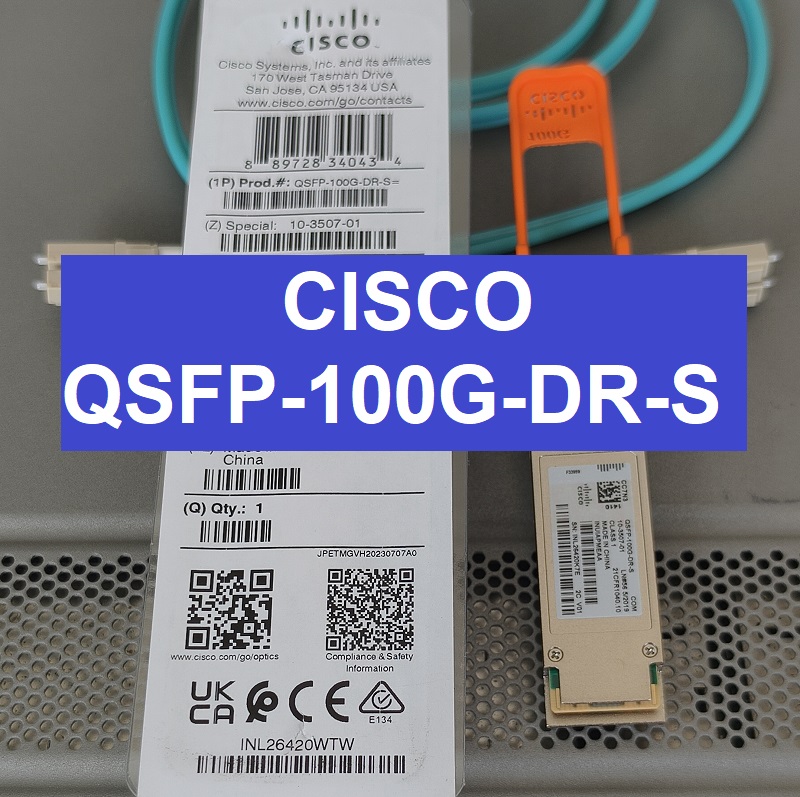 What is a Genuine Cisco QSFP-100G-DR-S Transceiver? 