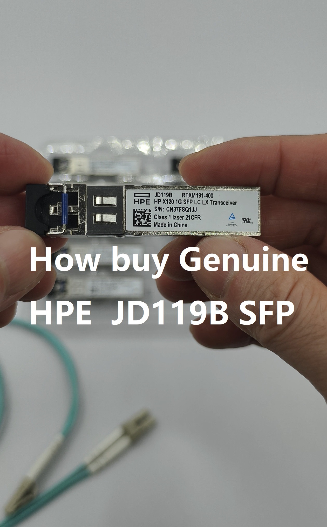 How to buy Genuine HPE JD119B SFP?